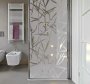 Reeds Shower Door Sticker