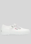Superga 2541 Mary Jane Alpina Buckle Sandal - 901 White