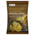 Pnp Smoked Beef Flavoured Potato Chips 100G