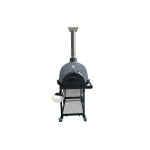 Grande - Wood-fire Mosaic Pizza Oven Plain Freestyle Design 2-3PIZZAS Optional Mobile Stand