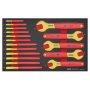 Insulated Spanner Set FOAM3 17 Pieces