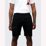 Pure Straaf Shorts In Black