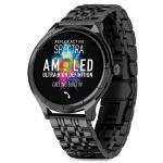 Reflex-active Spectra 300 R Amoled SmartWatch With Stainless Steel Bracelet - Black