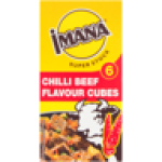 Chilli Beef Flavour Stock Cubes 6 Pack