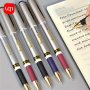 Limited Edition Blue/red/black Ink High-end Business Signature Pen 0.5MM Smooth Writing 100% Quality Office Supplies/school Supplies/artist Writing