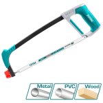 Total Tools Frame Hacksaw 300MM With 1PCS Saw Blade