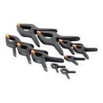 Black Spring Clamp Set 10 Piece