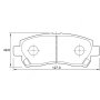 Toyota Kbc Brake Pads Front For - Spares Direct