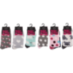 Ladies Cozy Anklet Socks One Size 2-PACK Colour May Vary