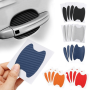 4pcs Car Door Sticker Scratches Resistant Cover Auto Handle Protection Film Exterior Accessory