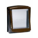 Staywell Plastic Pet Door - Brown - Small