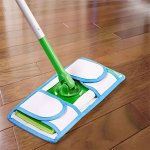 1PC Microfiber Mop Replacement Pad Flat Floor Mop Cloth Washable And Durable Replacement Mop Cloth High Dirt And Water Absorptio