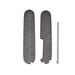 Victorinox Swiss Army 3D Nylon Printed Handles Scale Set - Flint For 91MM Swiss Army Pocket Knives Plus Ball Pen