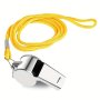 Premium Metal Referee Whistle - Durable Iron & Copper Ideal For Coaches & Outdoor Sports