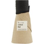 Clicks Rolled Hat Natural With Black Band