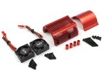 Yeah Racing Heat Sink W twin Tornado Fans 1:8 Motors