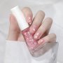 1PC 10ML Pinkish Nail Polish Water-based Peel Off Nail Polish Odorless Fast-drying Nail Polish No Need To Bake Suitable For Daily Nail Deco Multicolor