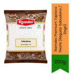 Premium Tapioca Pearls Regular Sabudana Sago - High-quality Sago Seeds Perfect For Making Traditional Khichdi Kheer & Vrat Fas