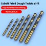 High Hardness Cobalt Twists Drill Bits - 3/4/5/6/8/10 - Industrial Grade For Drilling Steel And Alloy