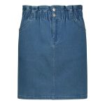 Paperbag Denim Skirt
