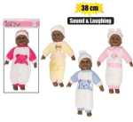 Doll Baby Asstd W sound 38CM Marketplace Brits Bros