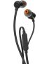 JBL Tune 110 Wired In-ear Headphones With Microphone Black