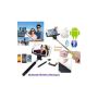 Geeko Z07-5 Monopod Selfie Stick For Mobile Phone - Black Retail Box 1 Year Limited Warranty