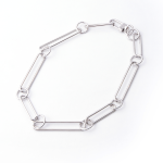 Juliette Silver Choker Chain Necklace - Silver