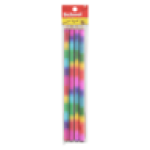 School Rainbow Pencils 4-PACK
