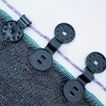 50-PACK Heavy-duty Shade Cloth Clips Durable Greenhouse & Insect Net Fasteners Universal Locking Clamps For Garden Farm Camping