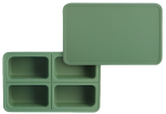 Silicone Freezer Tray 4 Portion - Eucalyptus