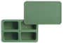 Silicone Freezer Tray 4 Portion - Eucalyptus
