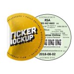 License Disk Stickers