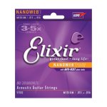 Elixir Nanoweb 80 20 Bronze Medium Acoustic Guitar Strings .013 - .056
