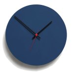 Round Clock Midnight Blue