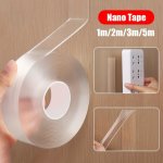 1PC Transparent Nano Tape Washable Reusable Double-sided Tape Adhesive Nano Traceless Sticker Removable Universal Disks Glue