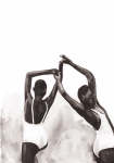Never Stop Dancing Bronze Art Print - A0