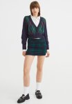 MINI Skirt - Dark Blue checked