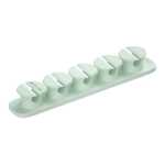 Astrum CO110 5 Bay 4 Storage Compartments Cable Organizer Clips Green A71011-J