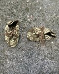 Phoenix & The Llama Charcoal Skull Shoes 6 12M