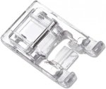 Satin Stitch Presser Transparent Foot - Stitch And Go