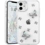 Compatible With Iphone 12 Pro Rhinestone 3D Butterfly - Soft Case