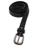 Genuine Leather Belt - Black - Black XL
