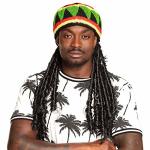 Boland 82008 Rasta Hat With Dreadlocks
