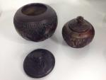 Wooden Hand Crafted Pots