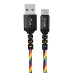 Snug USB To Type-c Rainbow Cable - 1.2 Meter