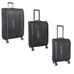 Voyager Synergy 3 Piece Set-black - Ys Travel Bags