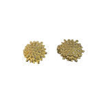 Goldair Gold Vintage Clip On Earrings