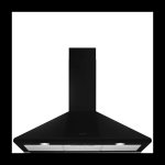 Smeg 90CM Decorative Wall Hood Black KSED95BL