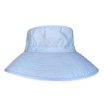Extra Wide Brim Bucket Sun Hat Blue